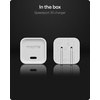 image:imageMophie Speedport70 GAN USBC Charger Block  70W Fast Wall Charger 2 USBC PD Ports Compact Foldable Prongs Made with Recycled Materials for Smartphones Tablets Headphones35W